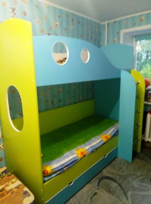Мебель для двоих разнополых детей - вид 5 миниатюра