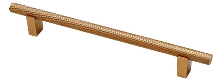 Ручка-скоба 160мм, отделка золото матовое